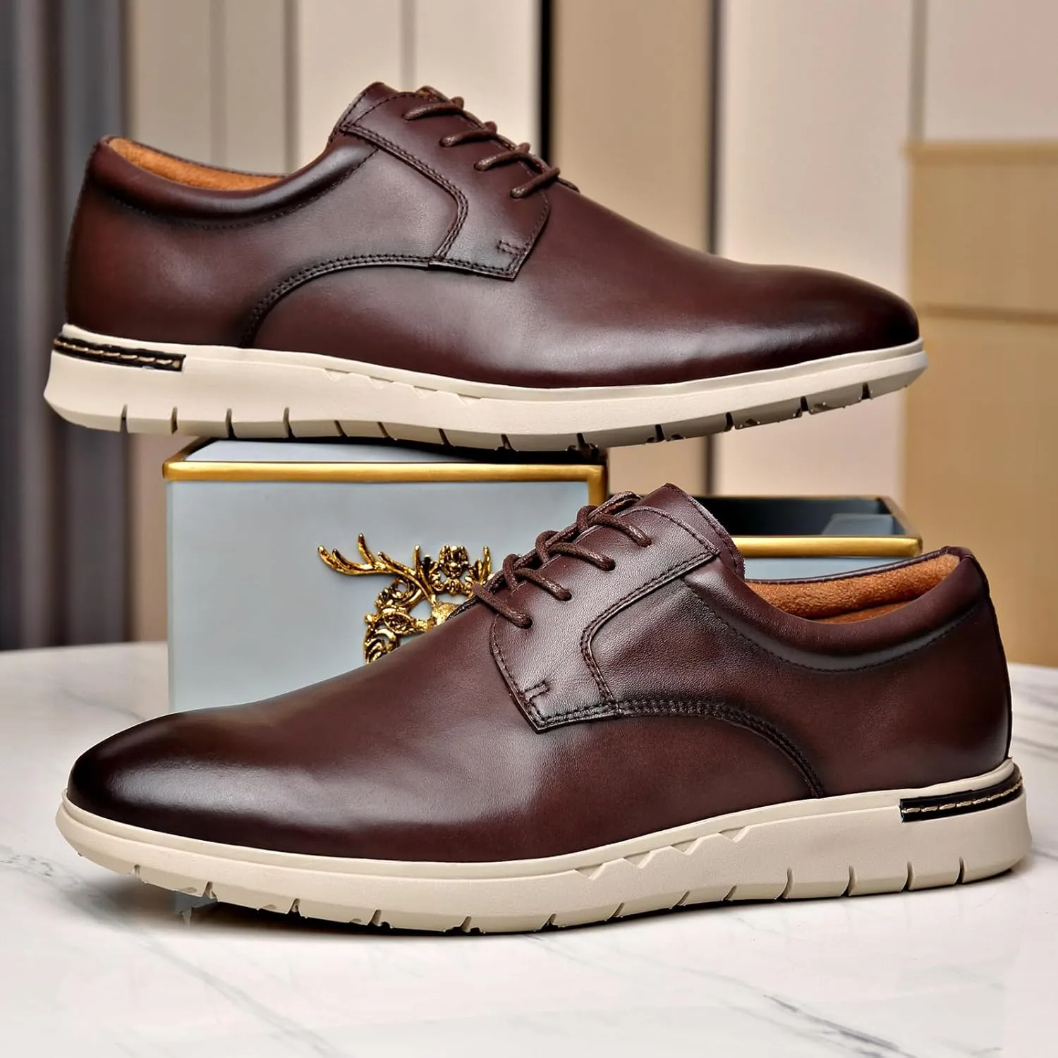 Casual Dress Shoes for Men, Business Casual Oxfords