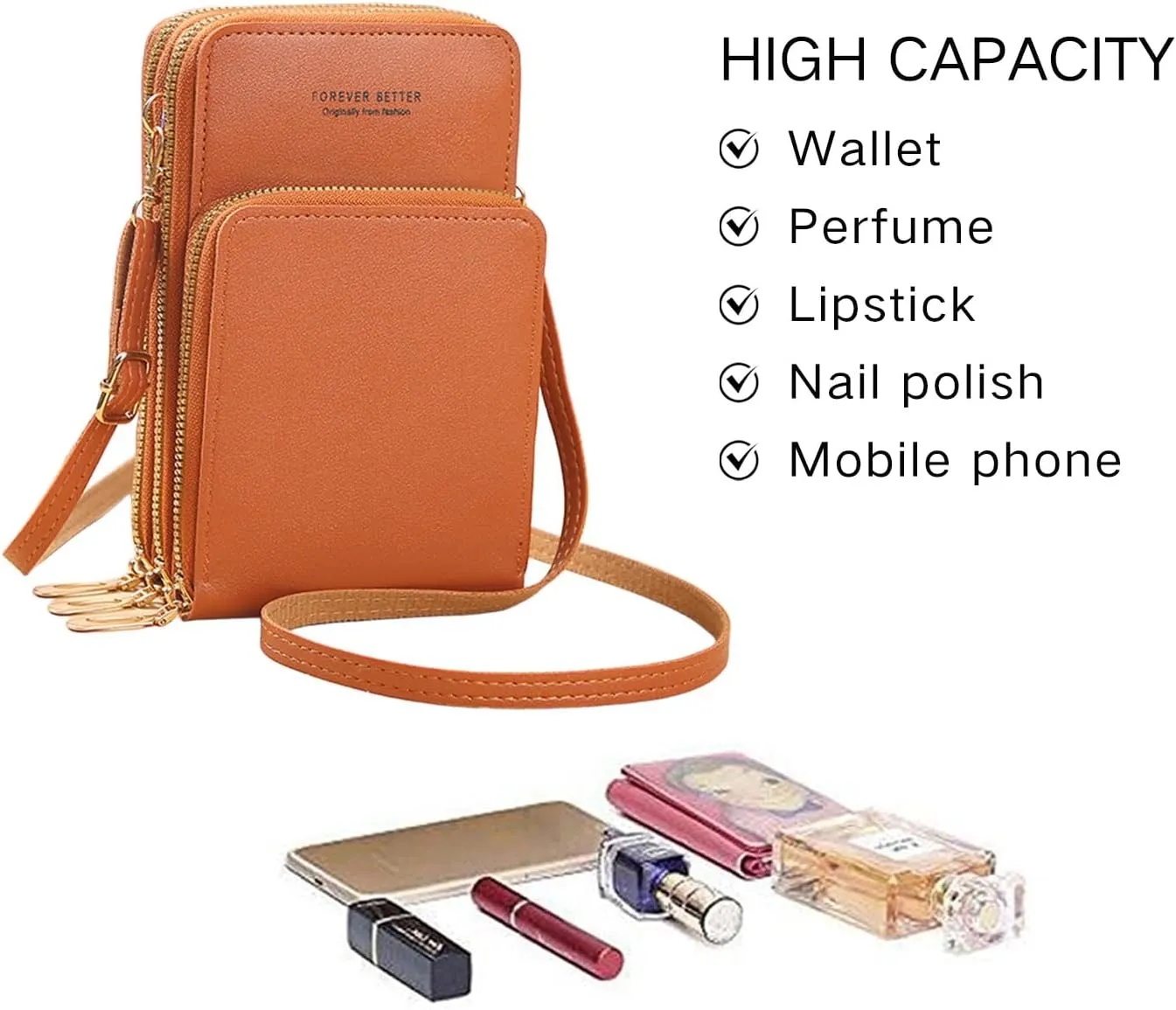 Cell Phone Crossbody Wallet