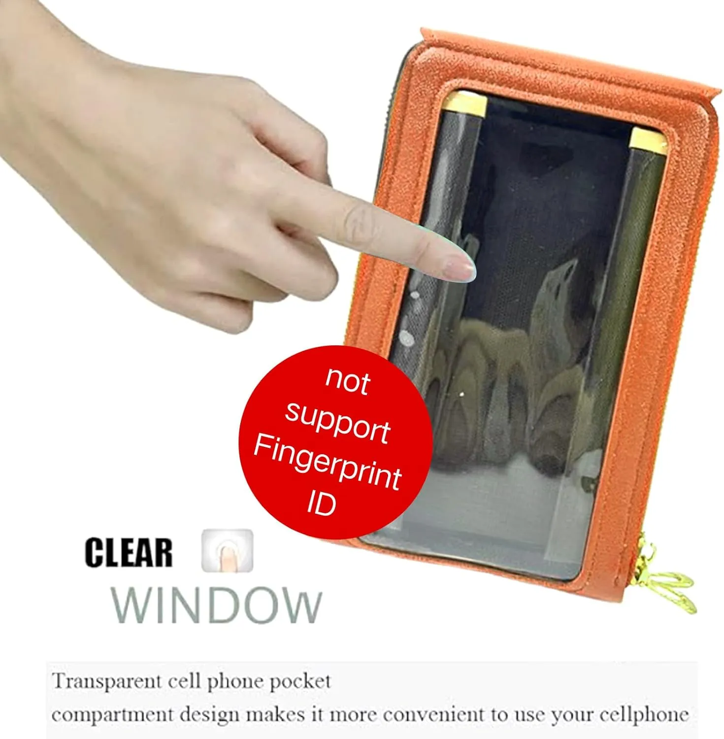 Cell Phone Crossbody Wallet