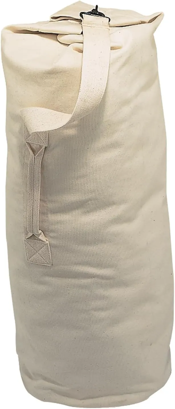 Champion Sports 12 Oz. Sturdy Lightweight Canvas Army Duffel Bag