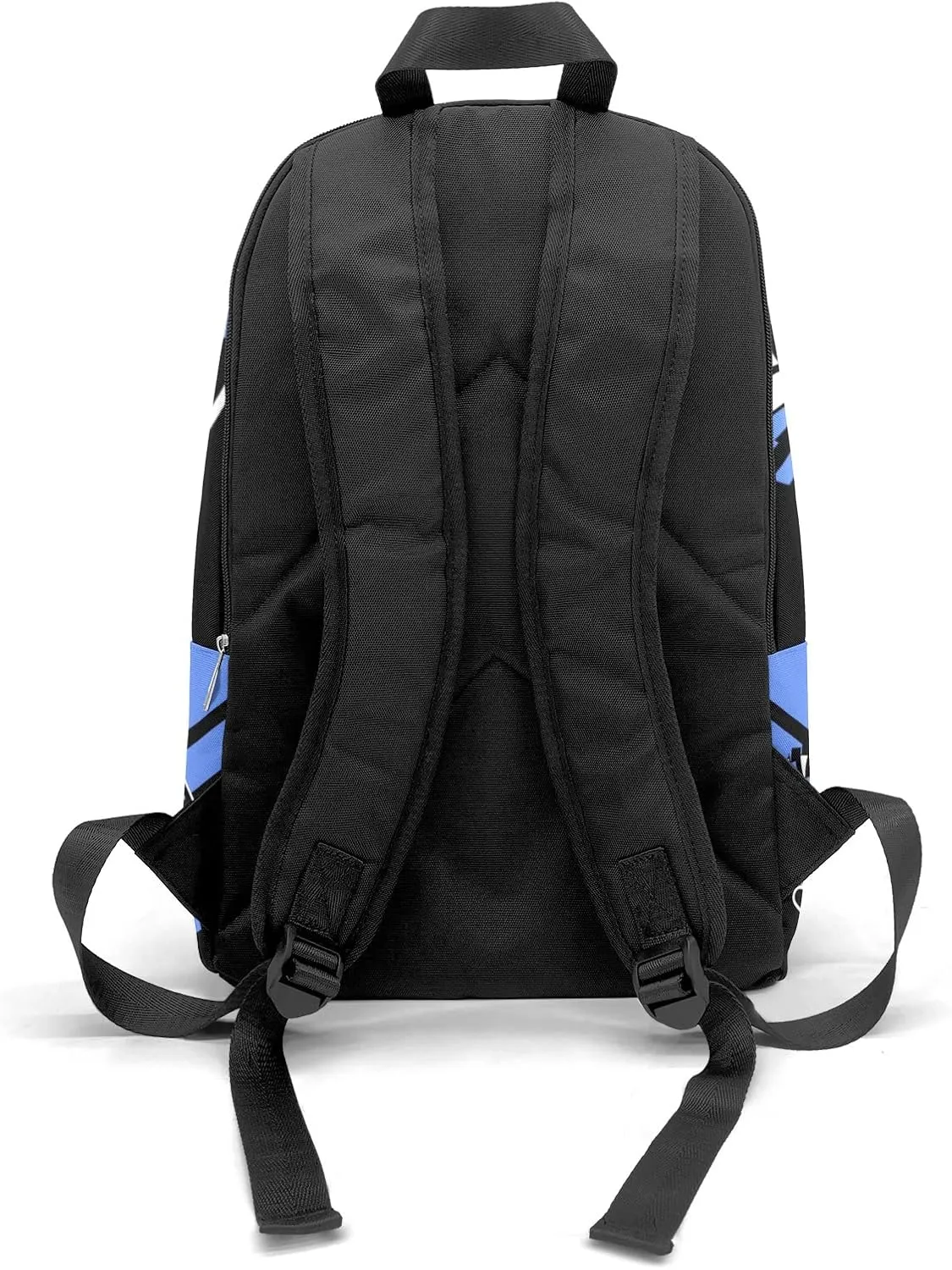 Cheerleader Blue 3 Personalized Backpack for Teen Boys Girls,Custom Travel Backpack Bookbag Casual Bag Name Gift
