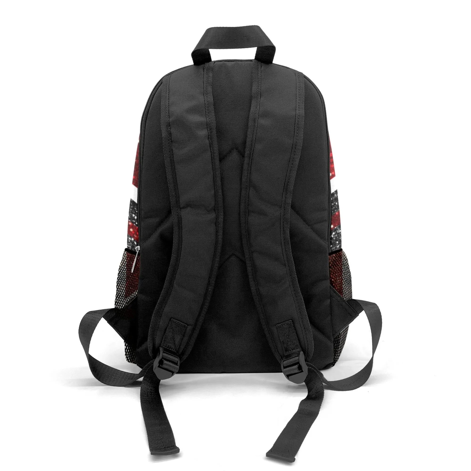 Cheerleader Red Personalized Backpack for Teen Boys Girls,Custom Travel Backpack Bookbag Casual Bag Name Gift