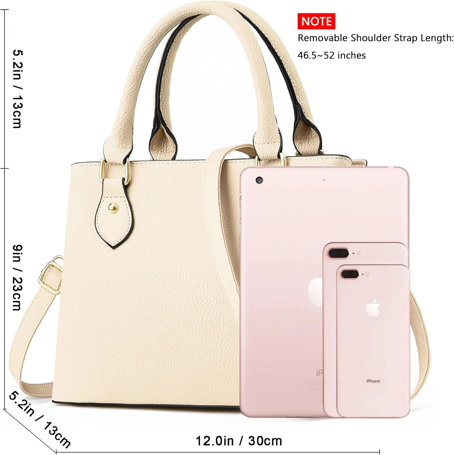 CHICAROUSAL Purses and Handbags for Women Leather Crossbody Bags Women's Tote Shoulder Bag