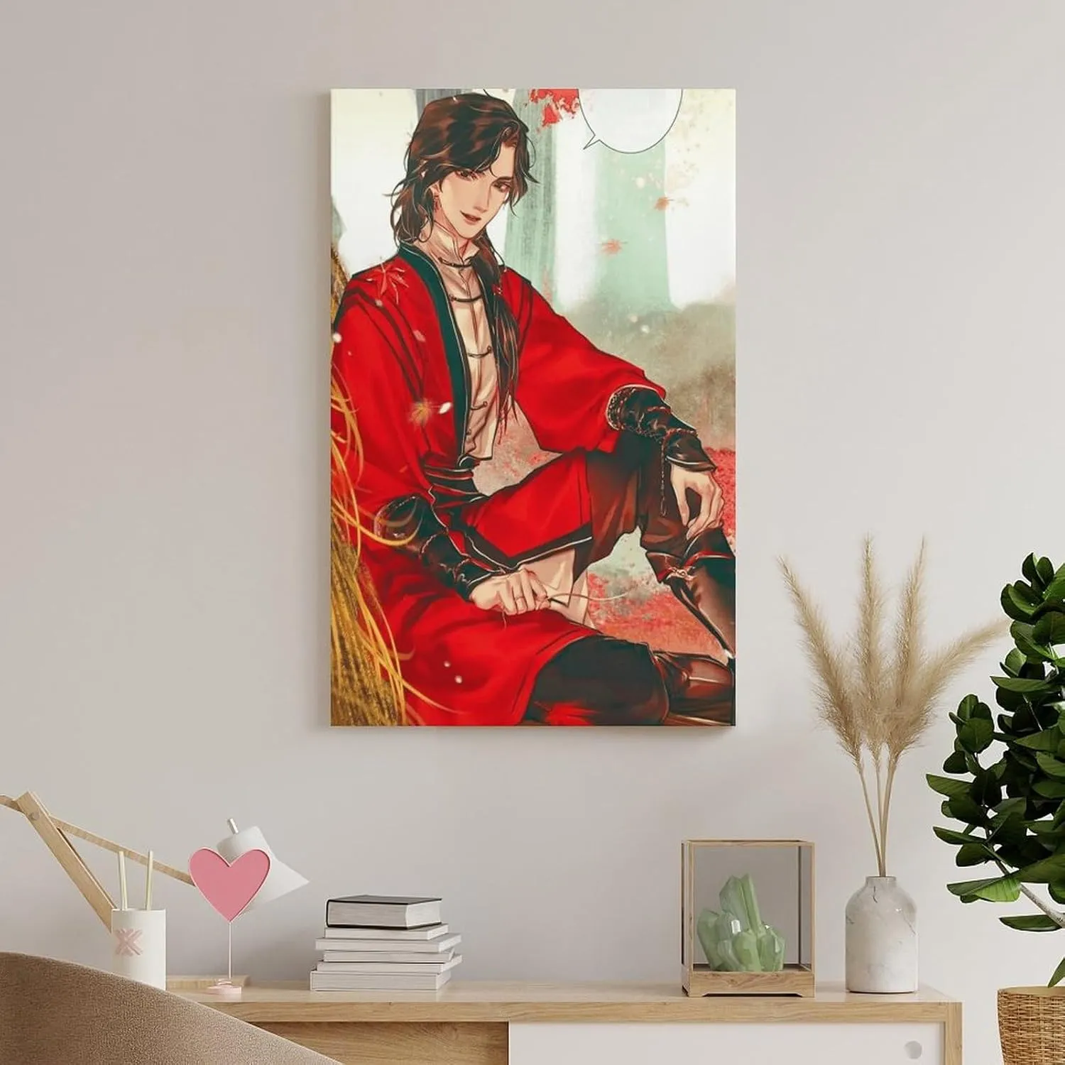 Chinese Anime Poster Heaven Official'S Blessing （Chinese：Tian Guan Ci Fu by Mo Xiang Tong Xiu） Poster Poster Decorative Painting Canvas