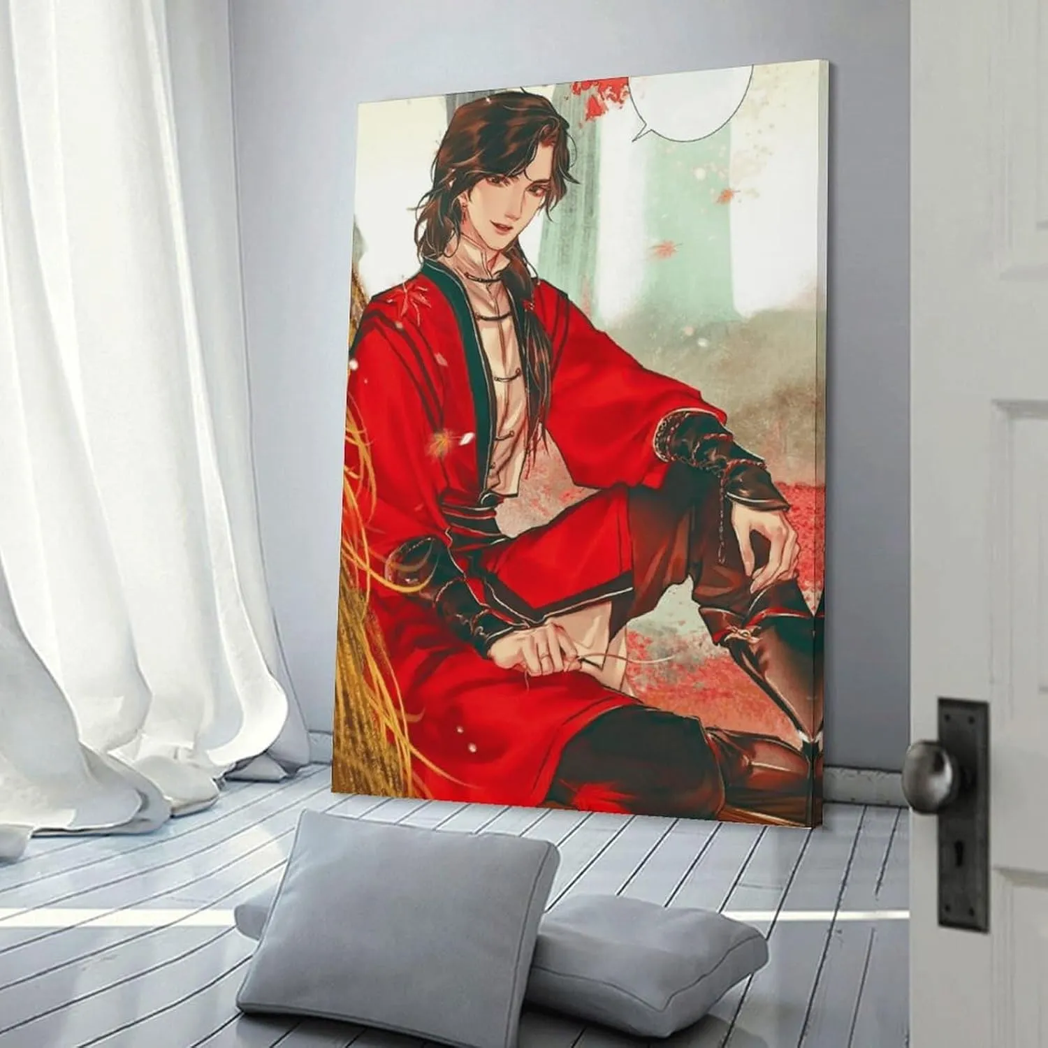 Chinese Anime Poster Heaven Official'S Blessing （Chinese：Tian Guan Ci Fu by Mo Xiang Tong Xiu） Poster Poster Decorative Painting Canvas