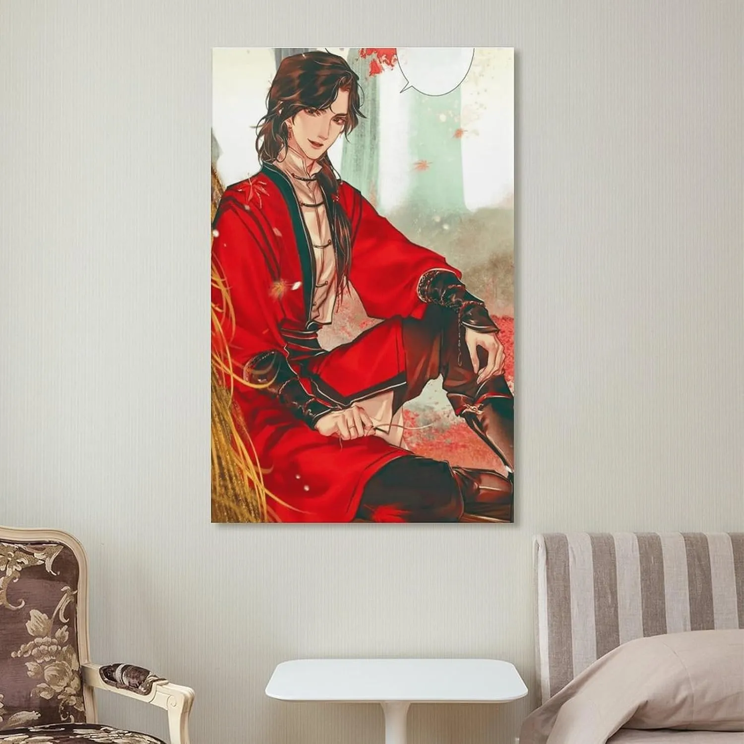 Chinese Anime Poster Heaven Official'S Blessing （Chinese：Tian Guan Ci Fu by Mo Xiang Tong Xiu） Poster Poster Decorative Painting Canvas