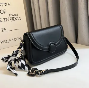 CL1070 - Silk Scarf Simple Messenger Bag