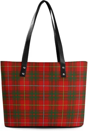 Clan MacArthur Arthur Large Capacity Portable Leather Handbag