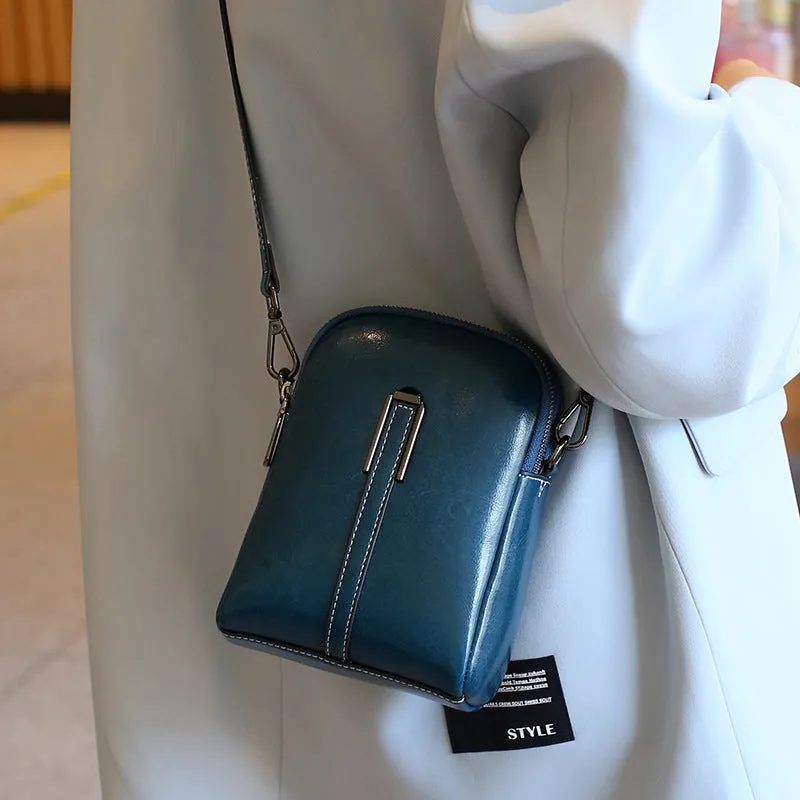 Classy Women's Mobile Fashion Live Leather Bags