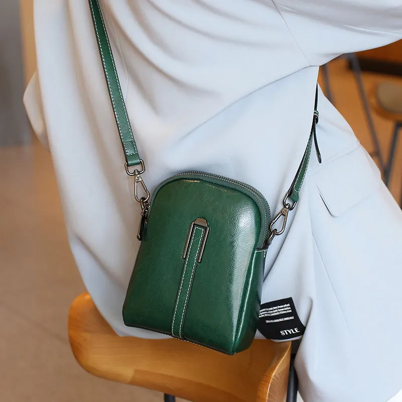 Classy Women's Mobile Fashion Live Leather Bags