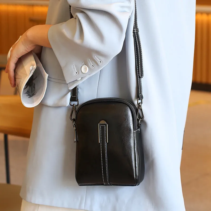 Classy Women's Mobile Fashion Live Leather Bags