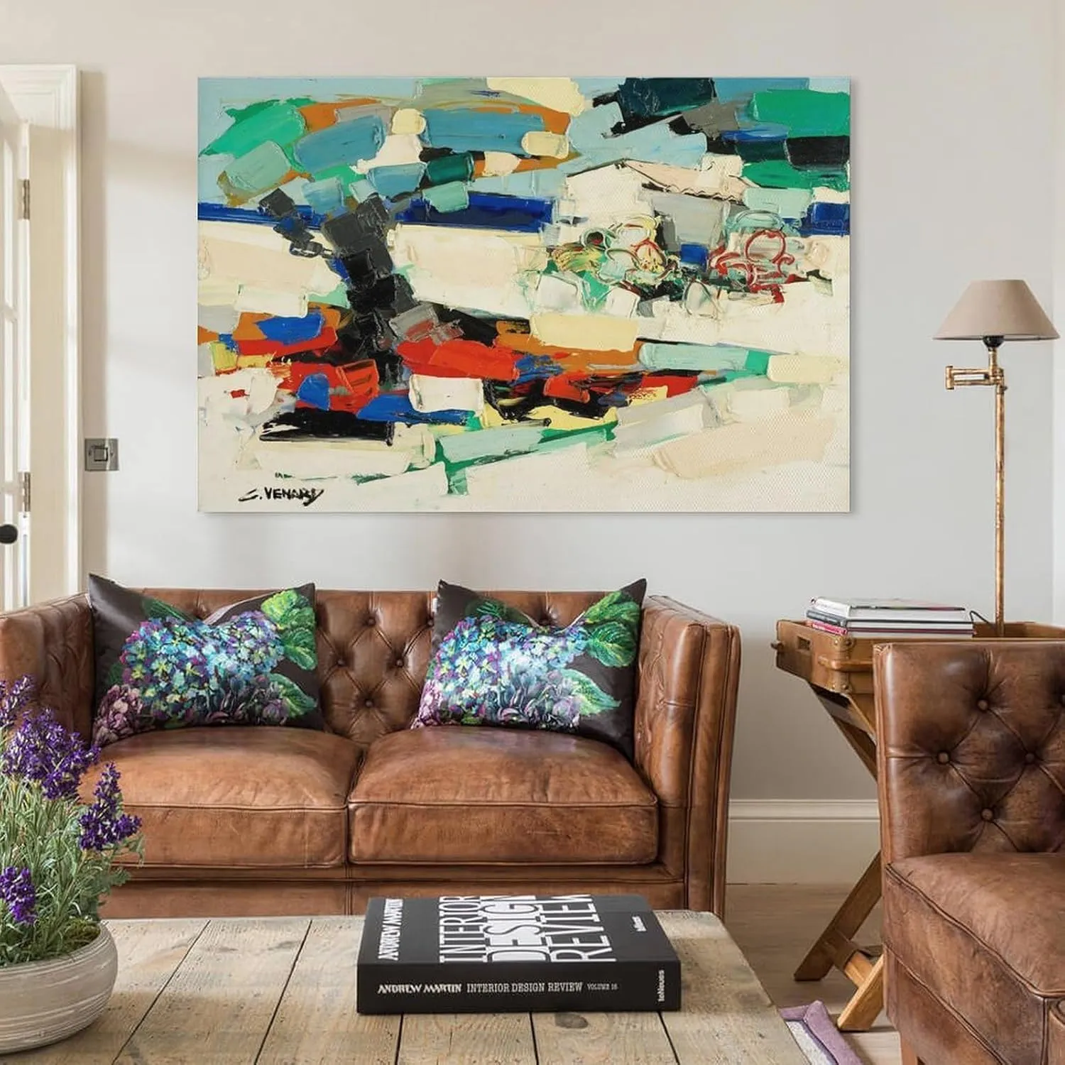 Claude Venard Le Cabanon Canvas Poster Wall Art Picture Prints Hanging Photo Decor Home Posters Artworks 24x36inch(60x90cm)