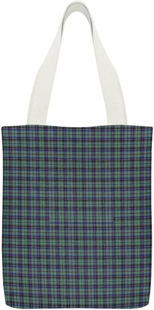 Clergy Blue Black White Large Capacity Canvas Tote Bag with Pockets Inside Unisex