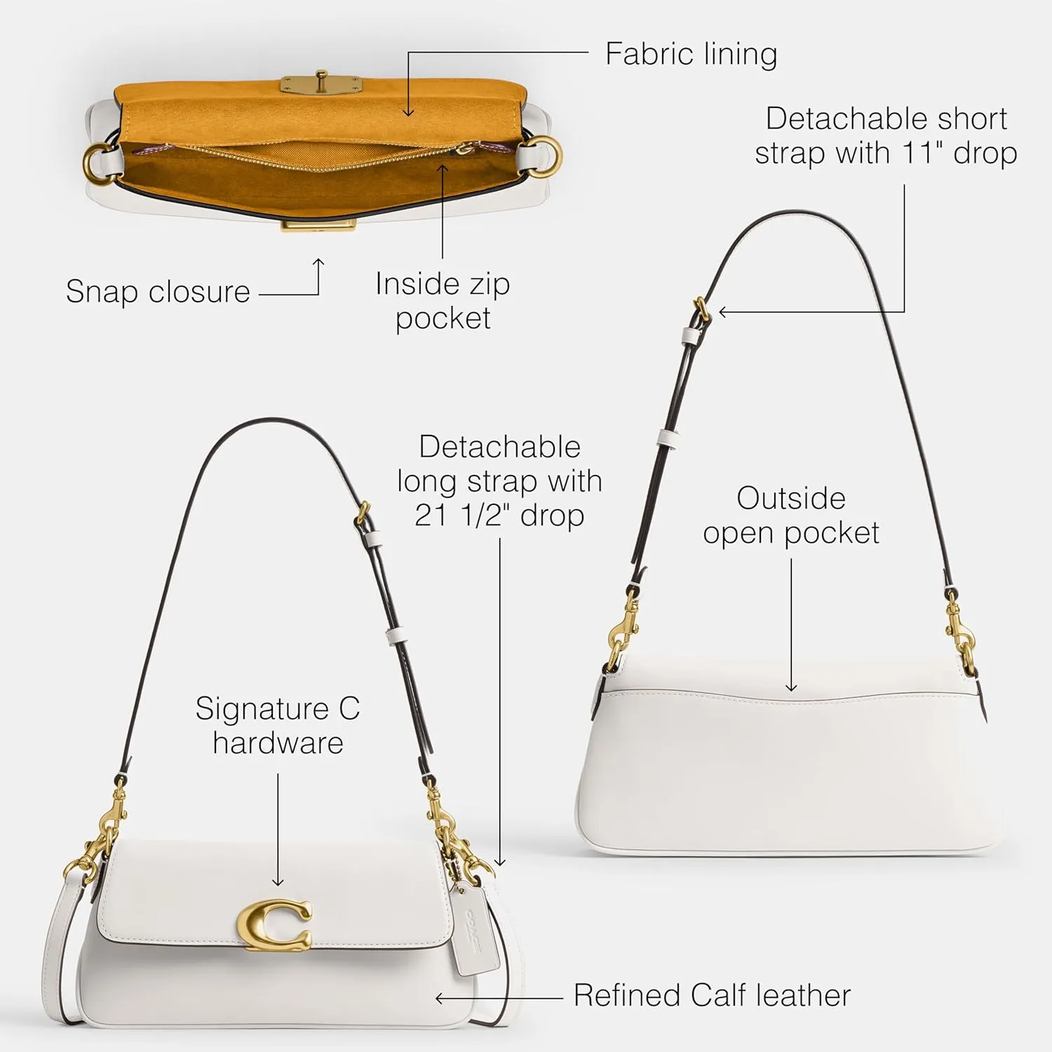 Coach Jet Shoulder Bag