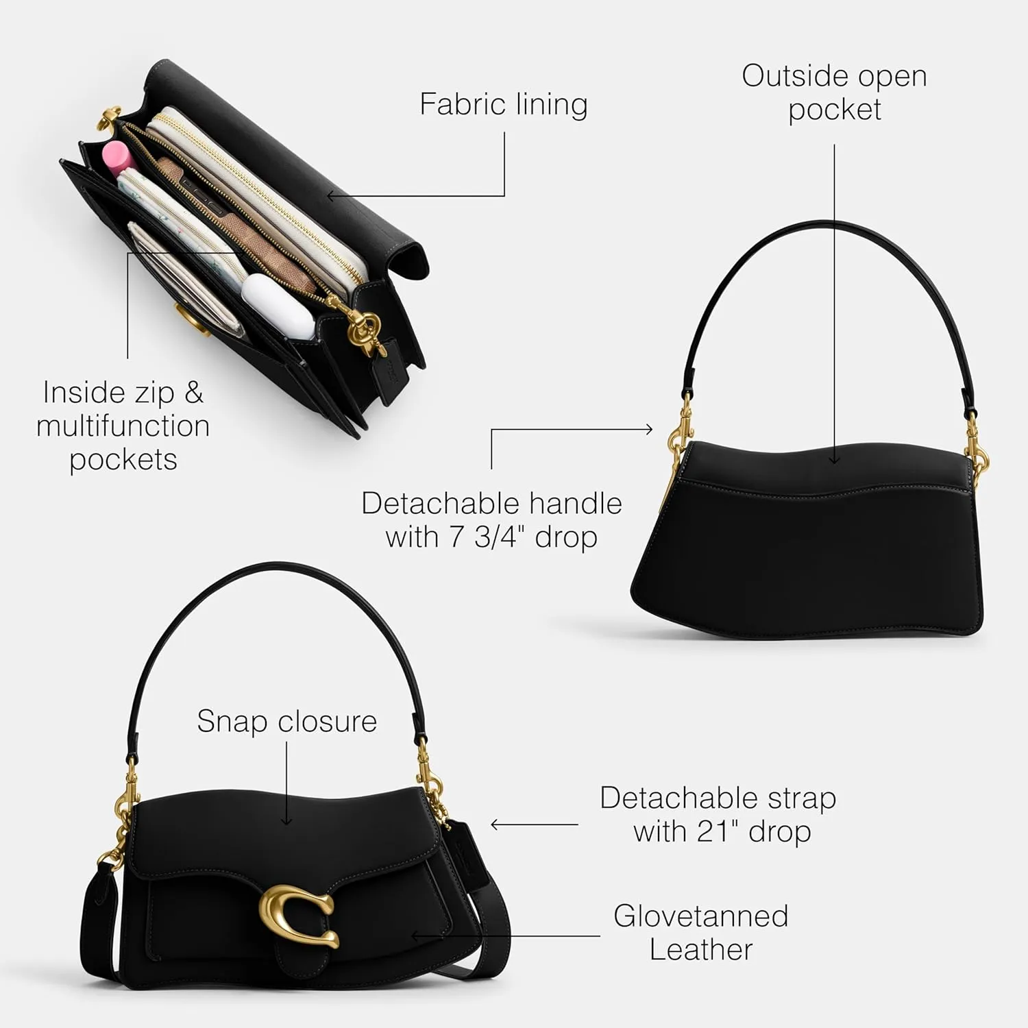 Coach Twisted Tabby Shoulder Bag