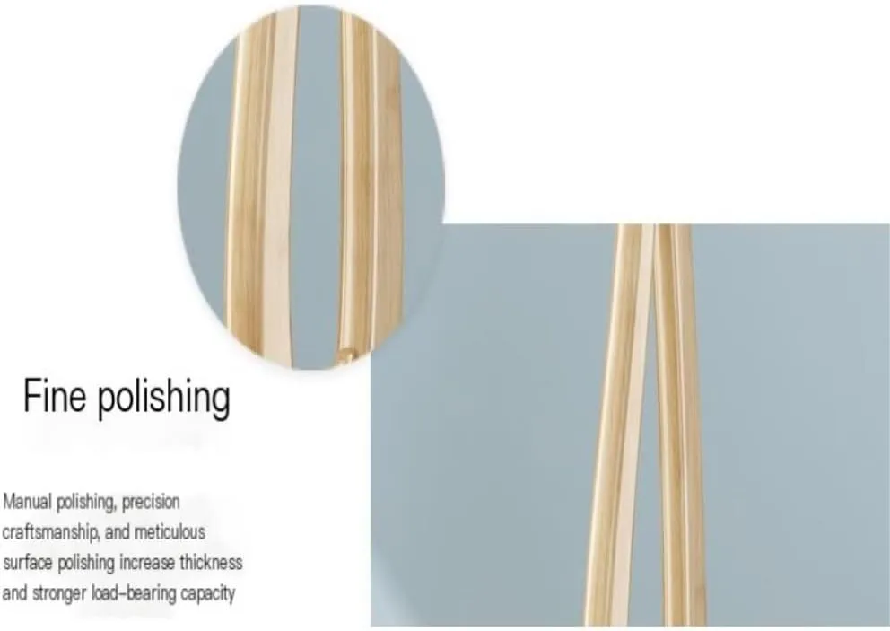 Coat Rack Solid Wood Light Luxury Decorative Coat Rack Floor-Standing Modern Chinese Style Bedroom Simple Coat Rack Coat Racks