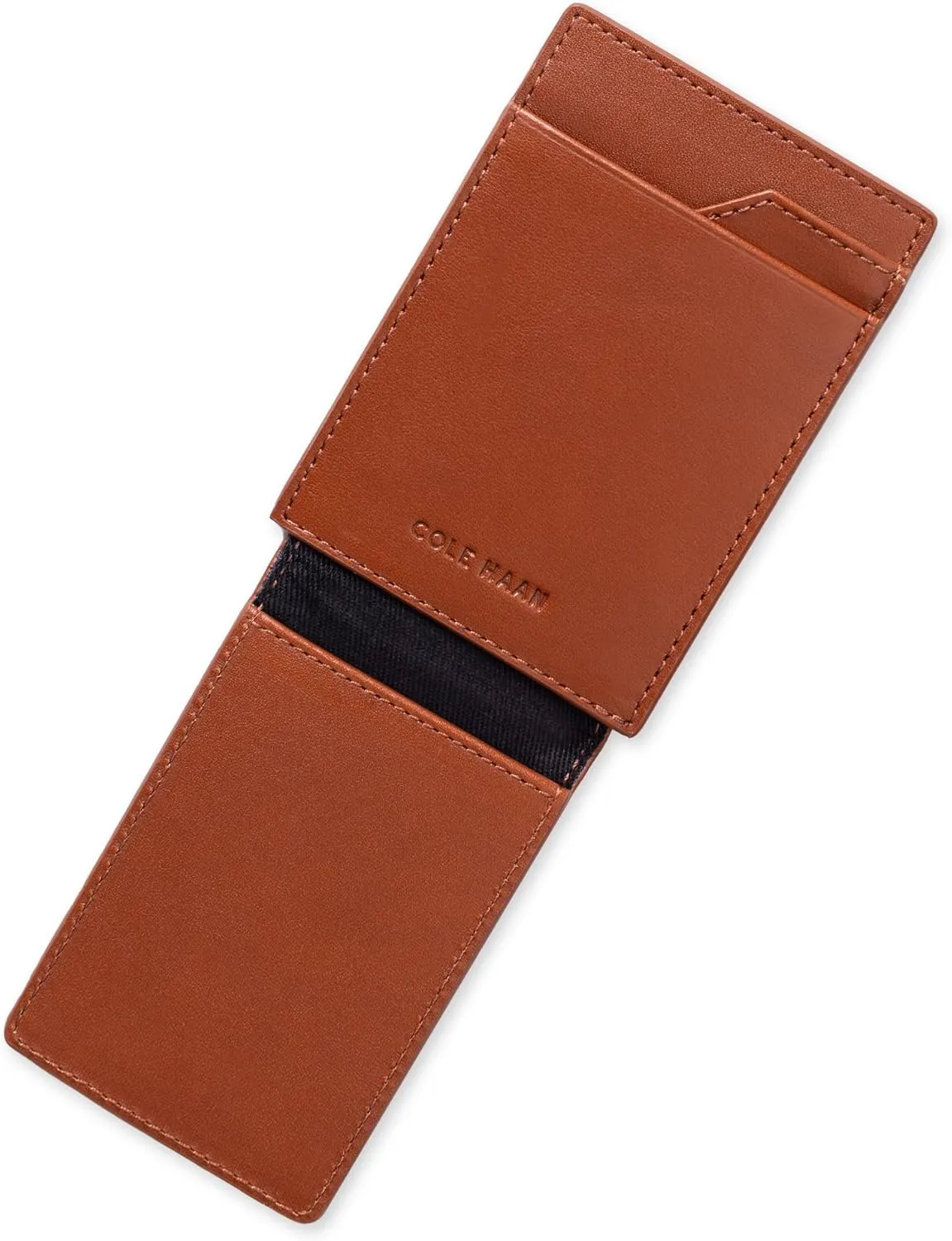 Cole Haan Men's Leather Slim Magnetic Front Pocket RFID Wallet