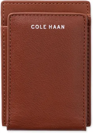 Cole Haan Men's Leather Slim Magnetic Front Pocket RFID Wallet