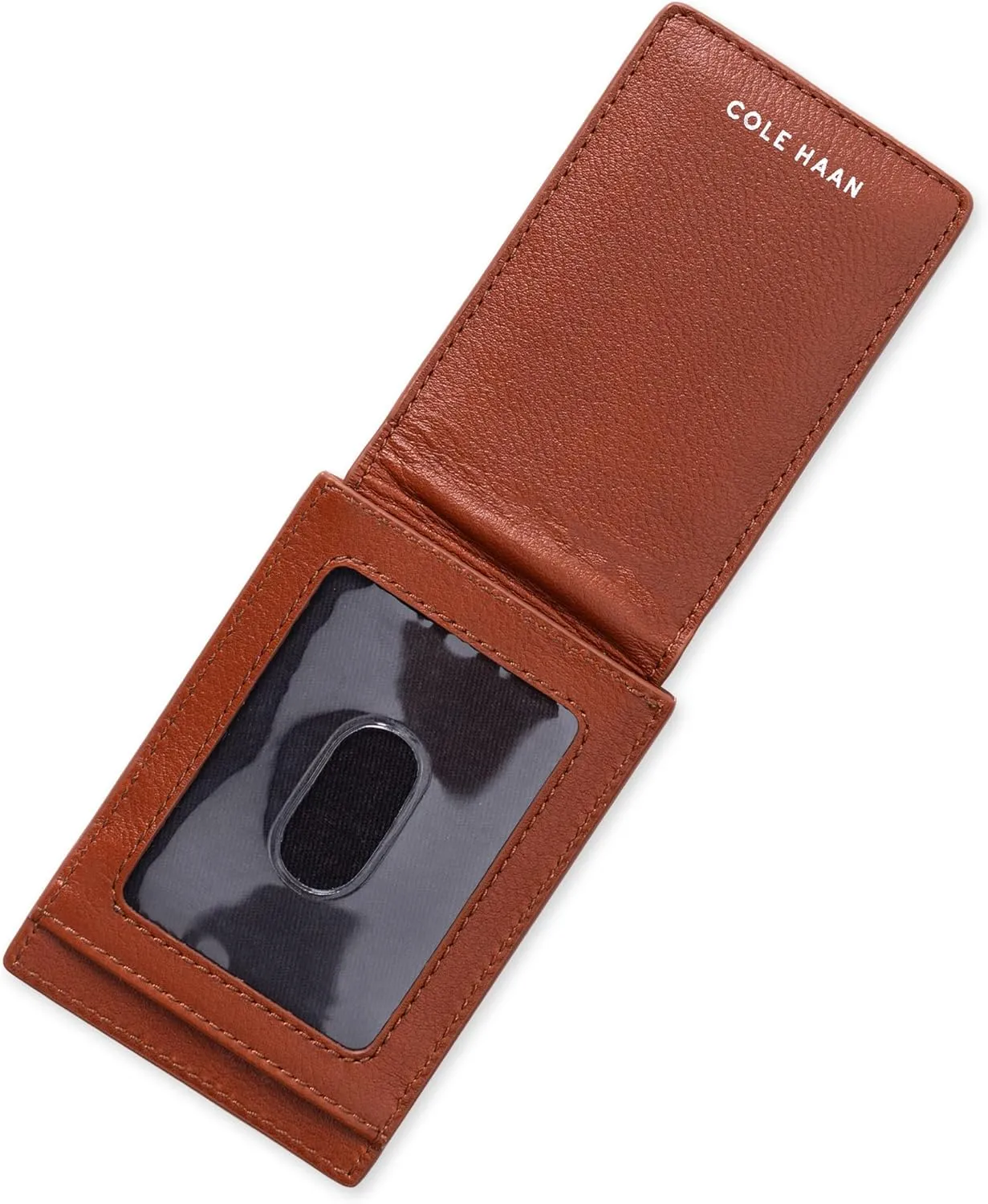 Cole Haan Men's Leather Slim Magnetic Front Pocket RFID Wallet