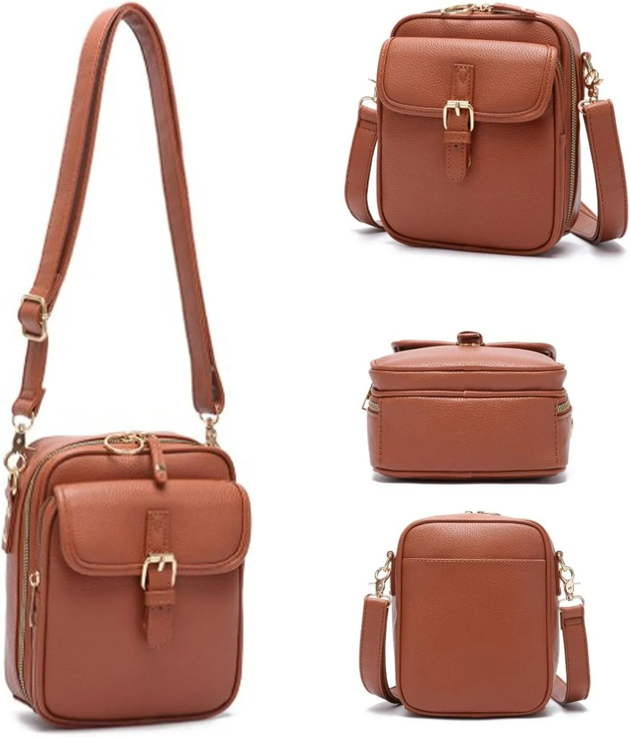 Collaborate Crossbody Leather Bag, Collaborateam Urvashi Tojoyride Collaboration Anti Theft Shoulder Bags For Women