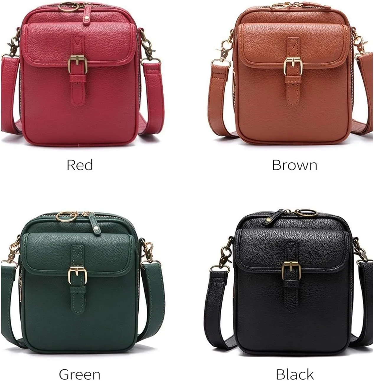 Collaboraten1 Crossbody Leather Bag, Collaborateam Urvashi Tojoyride Anti Theft Shoulder Bags for Women Travel