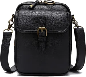 Collaboraten1 Crossbody Leather Bag, Collaborateam Urvashi Tojoyride Anti Theft Shoulder Bags for Women Travel