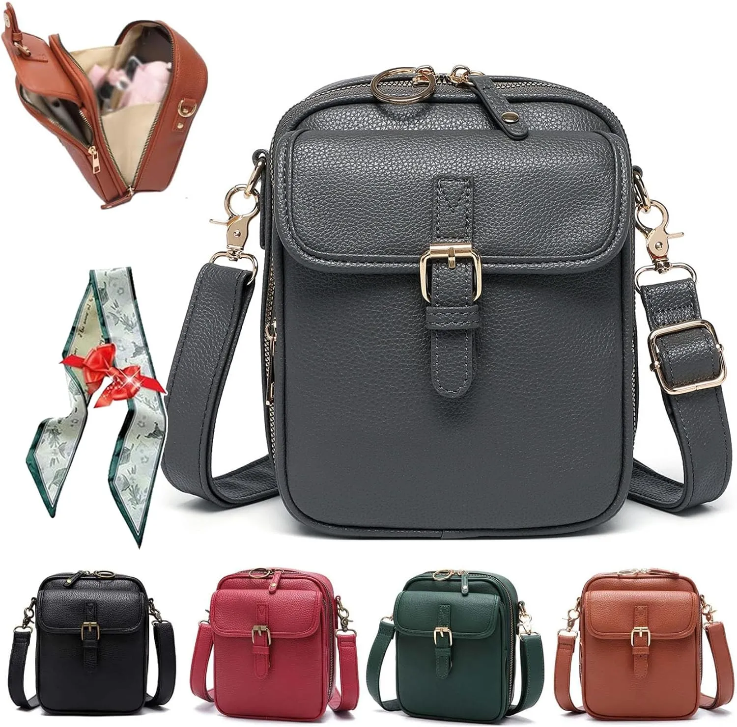 Collaboraten1 Crossbody Leather Bag,Collaborateam Urvashi Collaboration Tojoyride Anti Theft Shoulder Bags