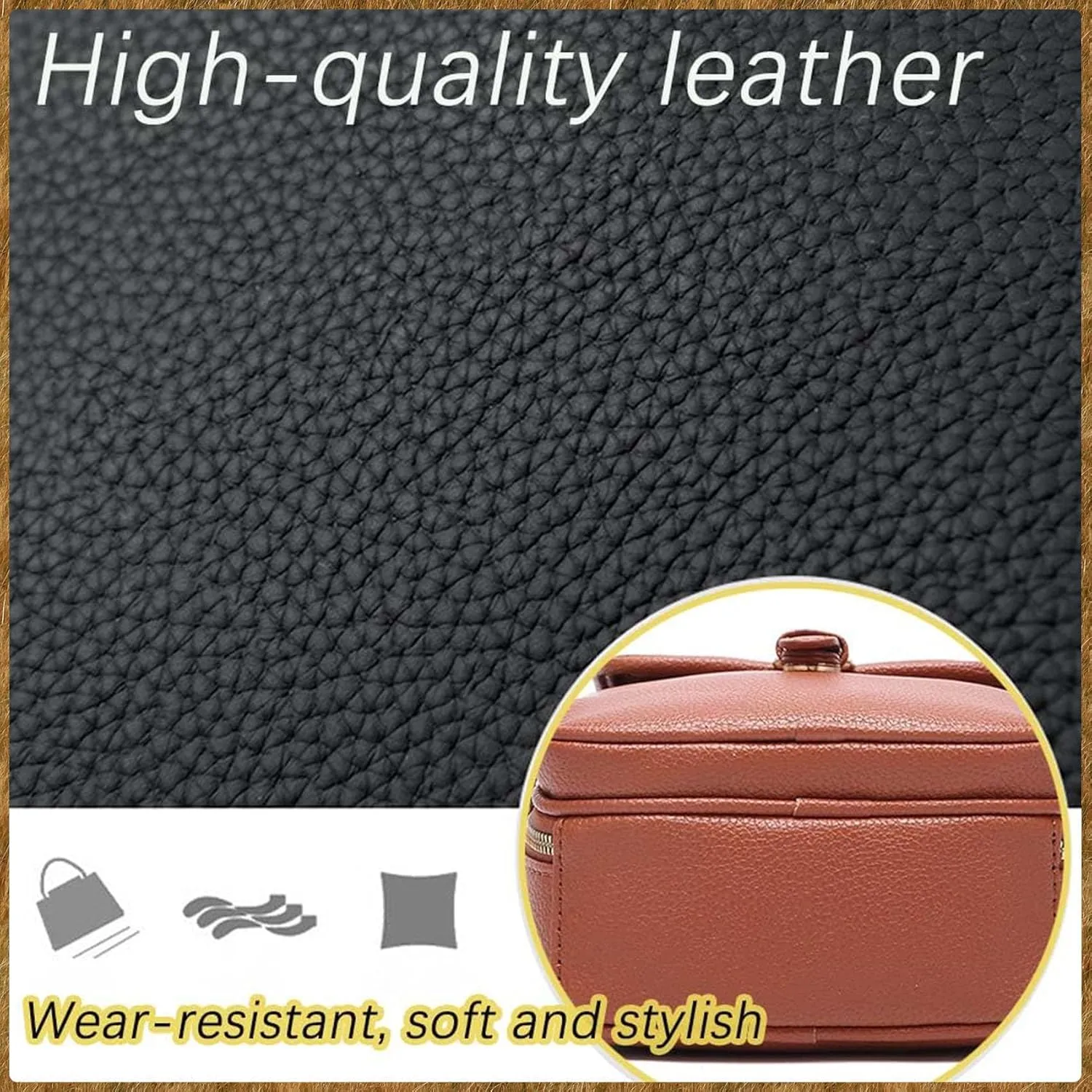 Collaboraten1 Crossbody Leather Bag,Collaborateam Urvashi Collaboration Tojoyride Anti Theft Shoulder Bags