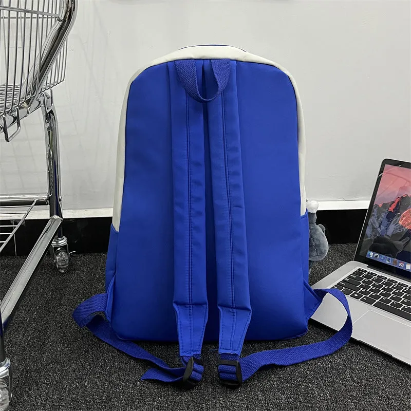 College Letter Large Capacity Fashion Trendy Backpacks