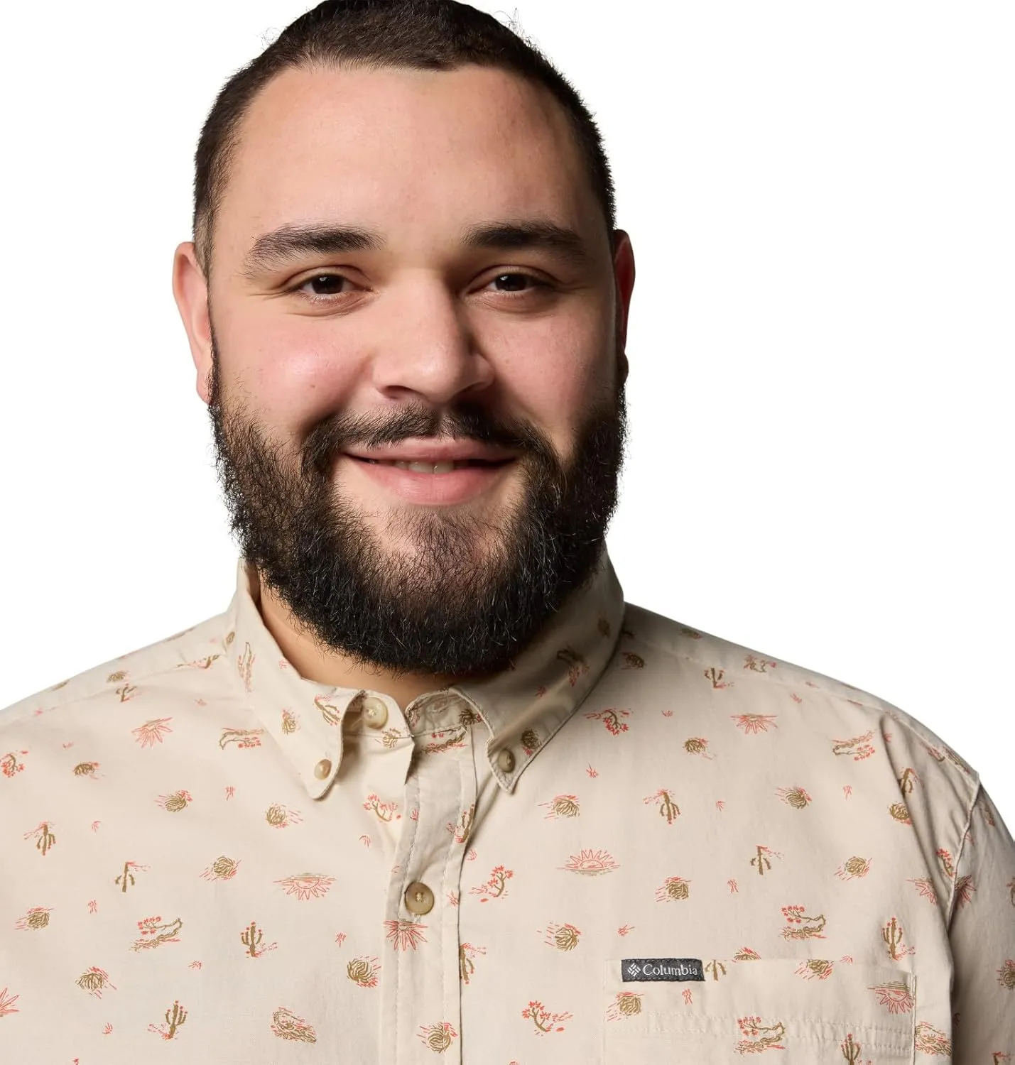 Columbia Men's Rapid Rivers Printed Short Sleeve Shirt