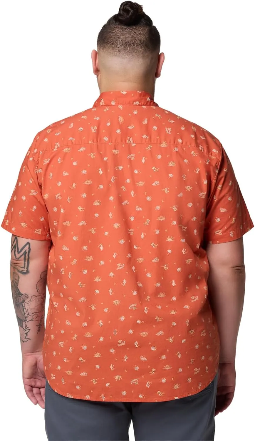Columbia Men's Rapid Rivers Printed Short Sleeve Shirt