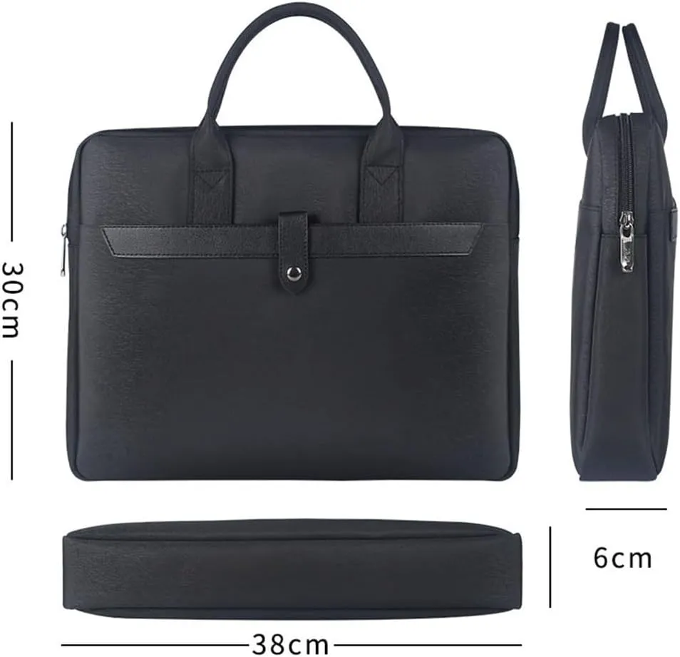 Conference Bag Briefcase File Case Zip Canvas Business Bag Handbag Man's Business Bag Storage Bag