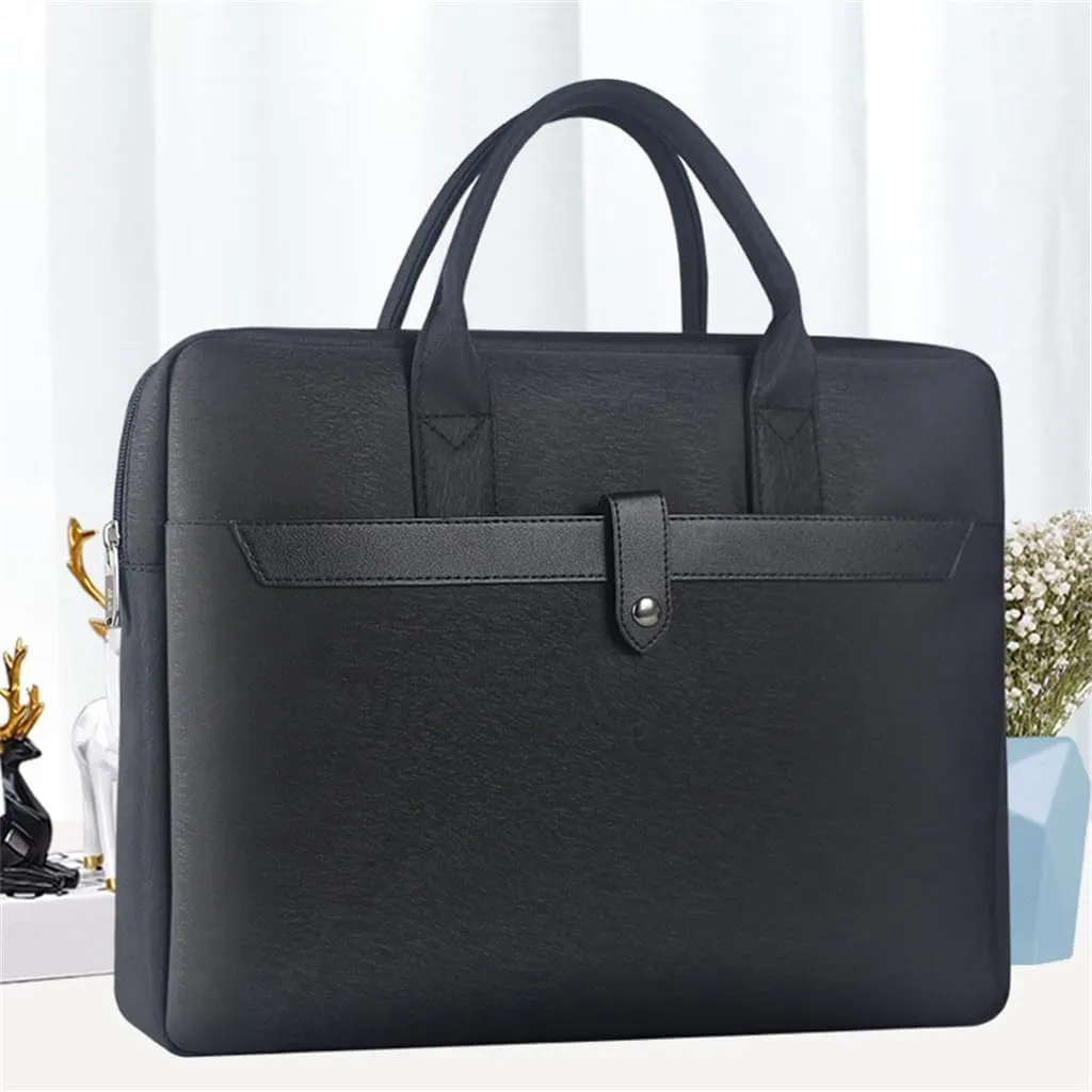 Conference Bag Briefcase File Case Zip Canvas Business Bag Handbag Man's Business Bag Storage Bag