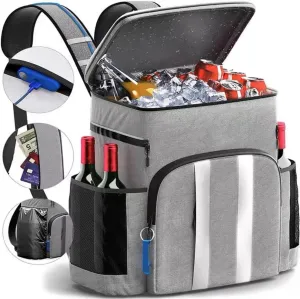 Cooler Backpack-54 Can Cooler Bag - 24 Hours Cooling - Beach Camping Cooler Backpack-Cooler-Picnic Basket-Backpack Cooler