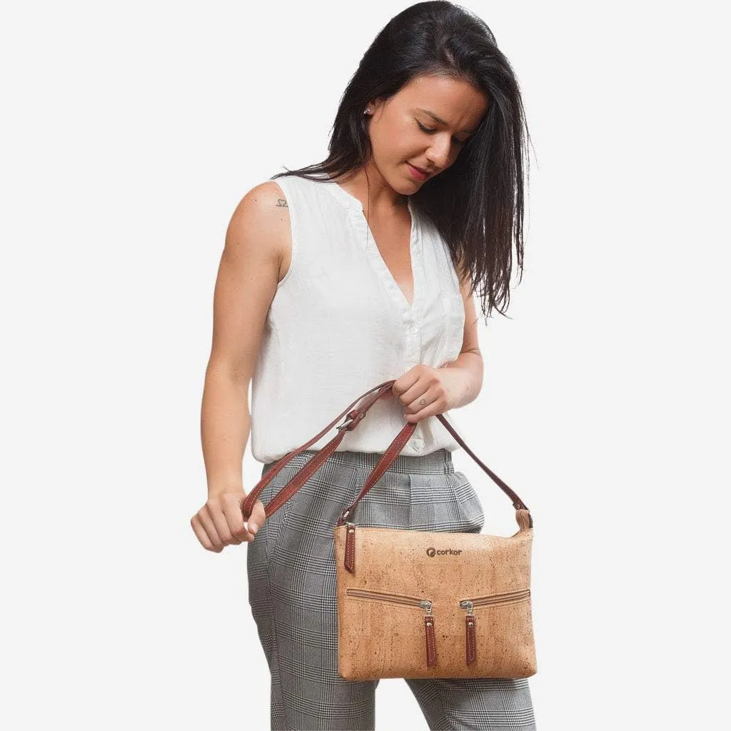 Cork Purse Crossbody Women Handbag from Portugal | Vegan Leather