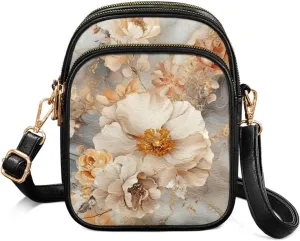 Crossbody Bags for Women Small Size Travel Leather Shoulder Purses Mini Satchel Bag
