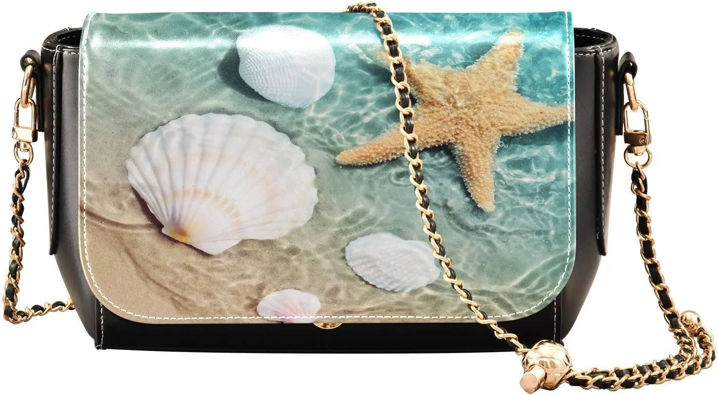 Crossbody Bags for Women Trendy Women's Black Shoulder Bag Small PU Leather Flap Cross Body Bag Handbags