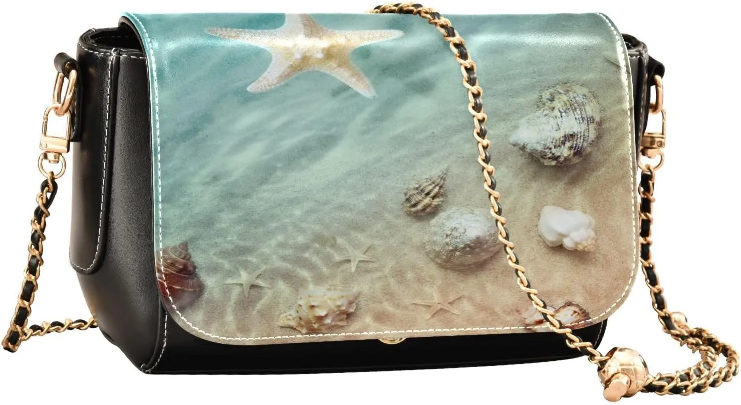 Crossbody Bags for Women Trendy Women's Black Shoulder Bag Small PU Leather Flap Cross Body Bag Handbags