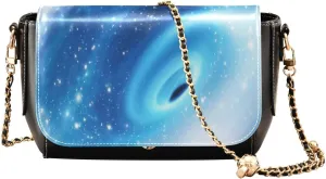 Crossbody Bags for Women Trendy Women's Black Shoulder Bag Small PU Leather Flap Cross Body Bag Handbags