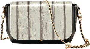 Crossbody Bags for Women Trendy Women's Black Shoulder Bag Small PU Leather Flap Cross Body Bag Handbags