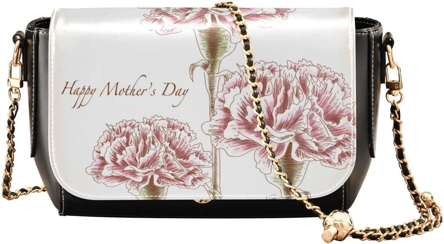 Crossbody Bags for Women Trendy Women's Black Shoulder Bag Small PU Leather Flap Cross Body Bag Handbags