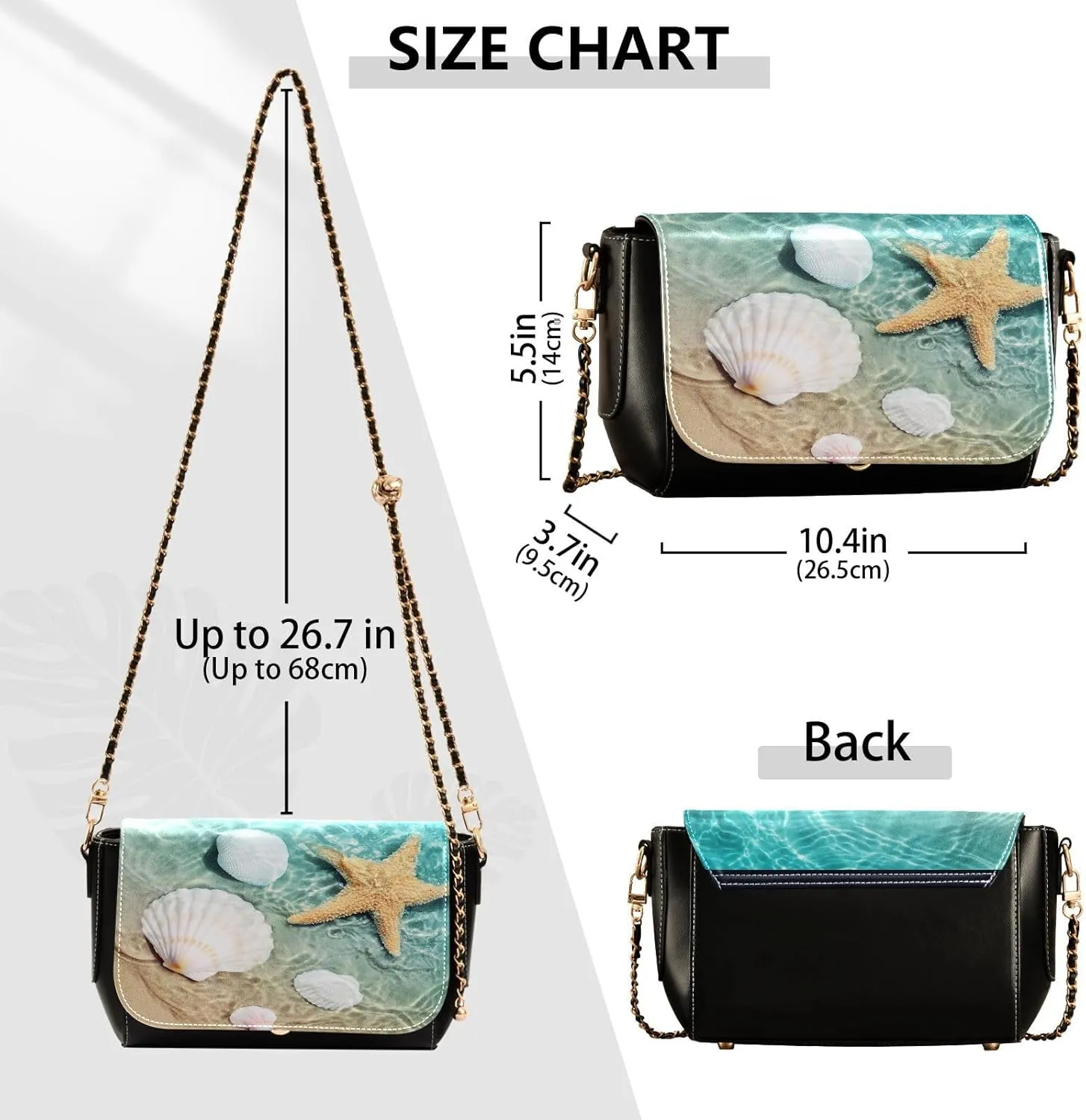 Crossbody Bags for Women Trendy Women's Black Shoulder Bag Small PU Leather Flap Cross Body Bag Handbags