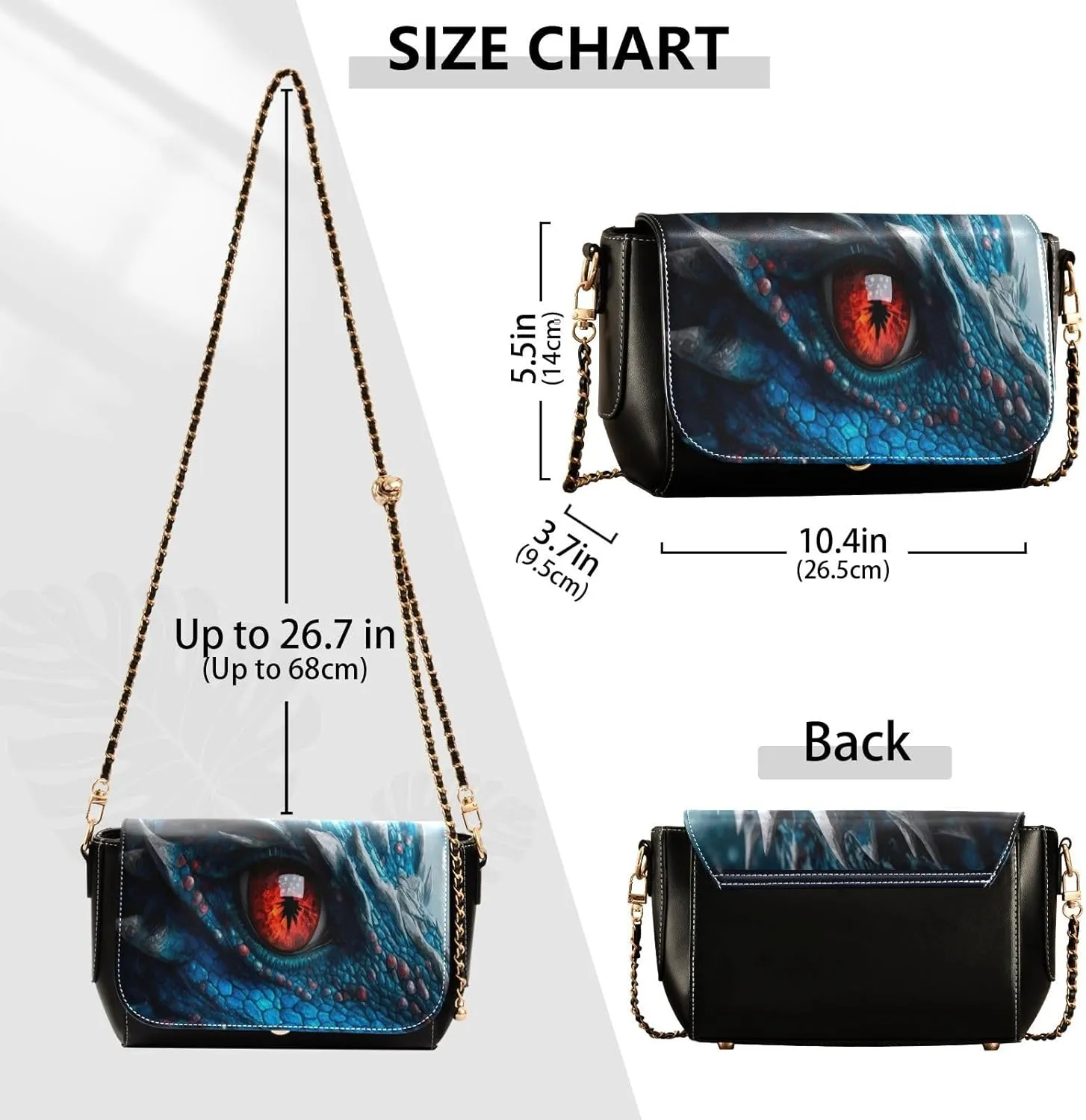 Crossbody Bags for Women Trendy Women's Black Shoulder Bag Small PU Leather Flap Cross Body Bag Handbags