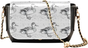 Crossbody Bags for Women Trendy Women's Black Shoulder Bag Small PU Leather Flap Cross Body Bag Handbags