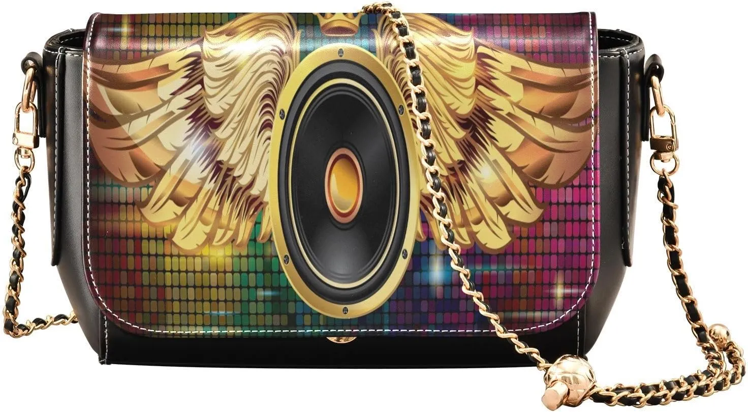 Crossbody Bags for Women Trendy Women's Black Shoulder Bag Small PU Leather Flap Cross Body Bag Handbags