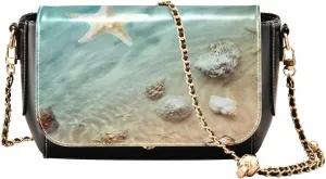 Crossbody Bags for Women Trendy Women's Black Shoulder Bag Small PU Leather Flap Cross Body Bag Handbags