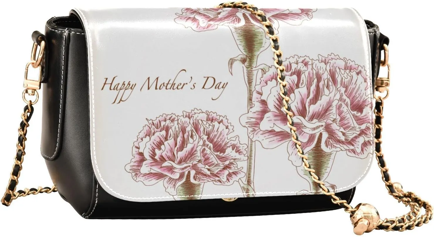 Crossbody Bags for Women Trendy Women's Black Shoulder Bag Small PU Leather Flap Cross Body Bag Handbags