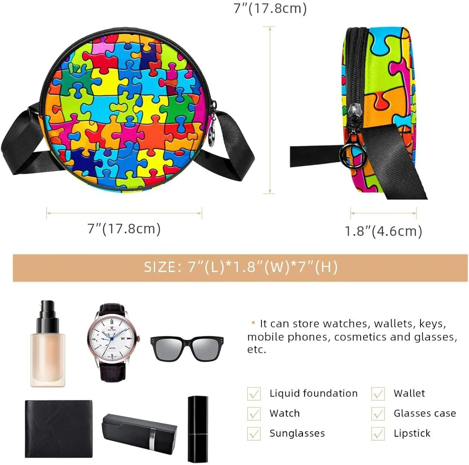 Crossbody Bags for Women,Crossbody Bag Men,Small Sling Bag,Crossbody Purse