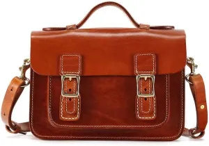 CSCDD Crossbody Bag Leather Bag Men's Bag Single Shoulder Bag Household Travel Bag