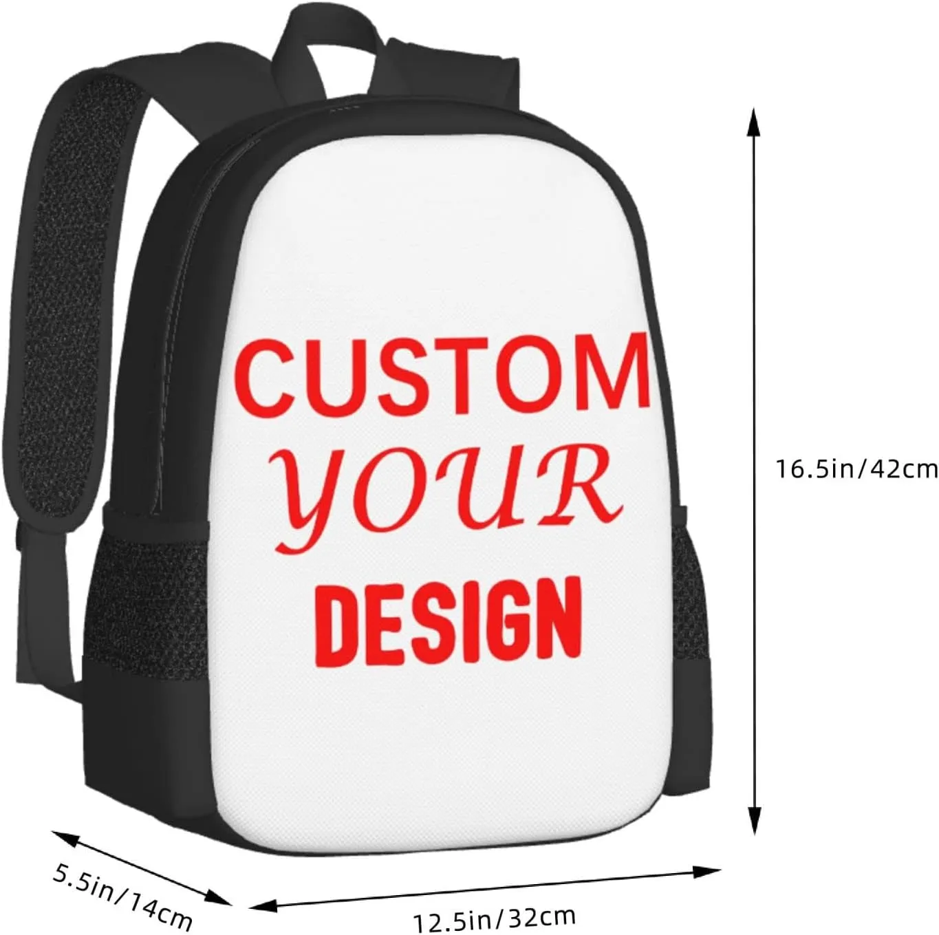 Custom Backpack Personalized Backpack Large Capacity Shoulder Add Your Own Name Travel Backpack